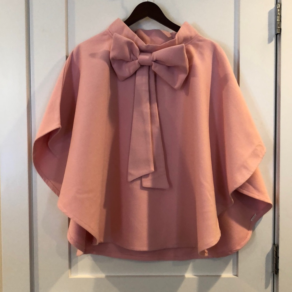 Pink Bow Cape